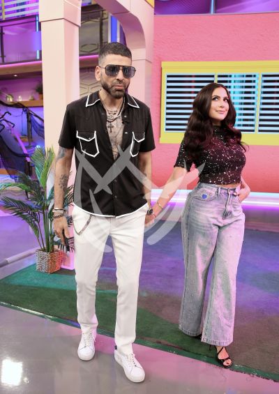 Jomari Goyso y Jessica Rodríguez