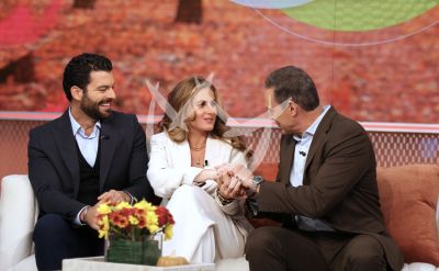 Adrián Di Monte y novia en DA