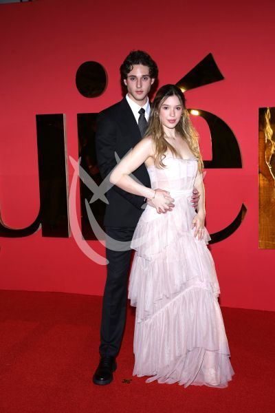 Mía Rubin y novio con Quién