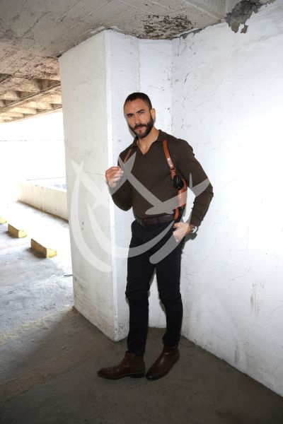 Roberto Romano con Lobo