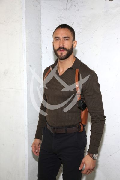 Roberto Romano con Lobo