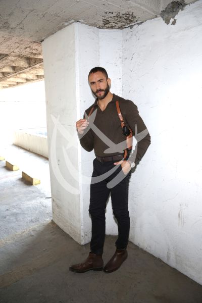 Roberto Romano con Lobo