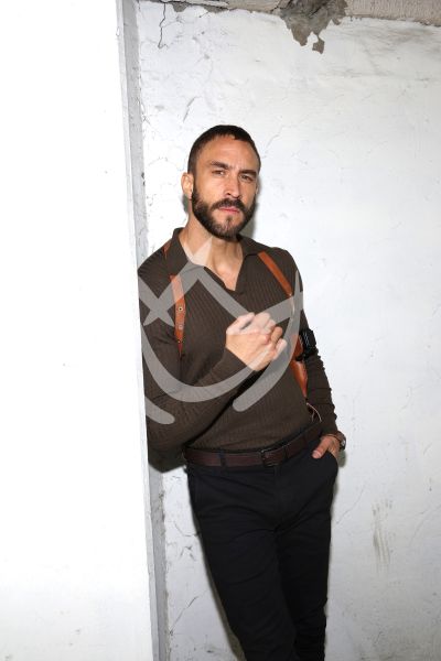 Roberto Romano con Lobo