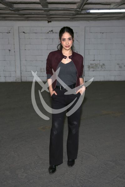 Fátima Molina en locación