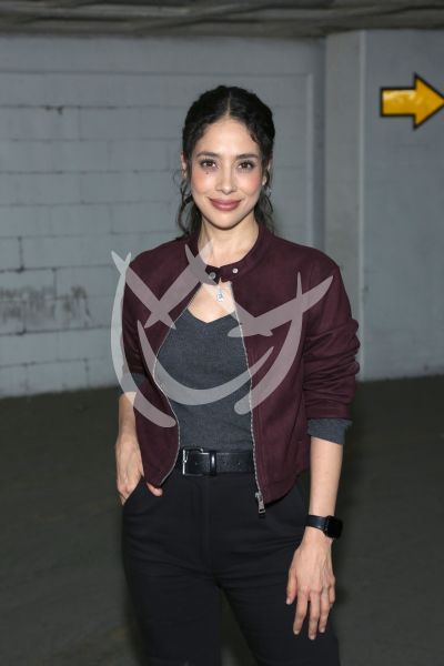 Fátima Molina en locación