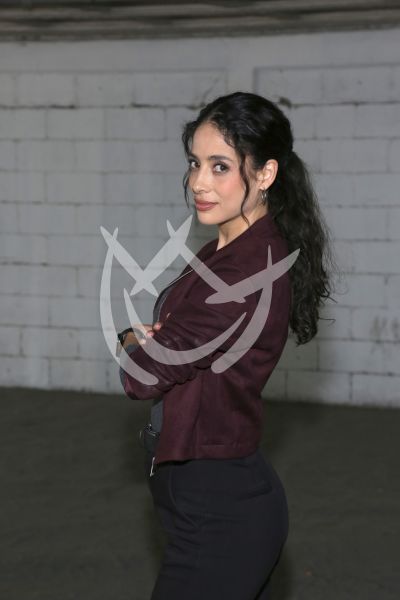 Fátima Molina en locación