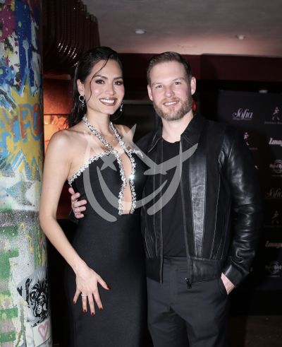 Andrea Meza con Imagen