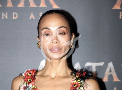 Zoe Saldaña en Avatar Fire and Ash