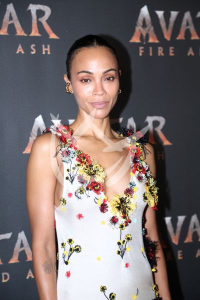 Zoe Saldaña en Avatar Fire and Ash
