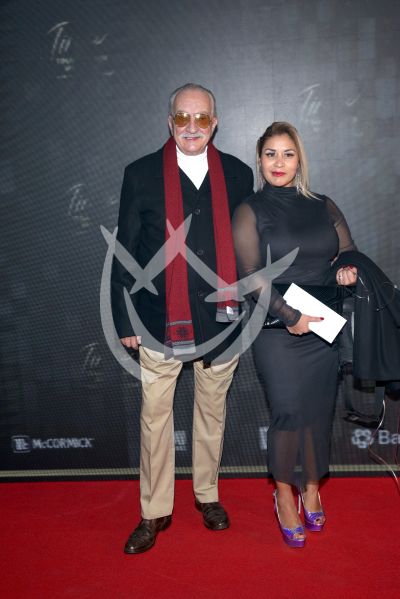 Humberto Elizondo e hija con Tina