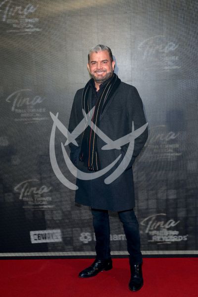 Sergio Basáñez con Tina