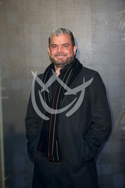 Sergio Basáñez con Tina