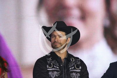 Brandon Peniche con Doménica