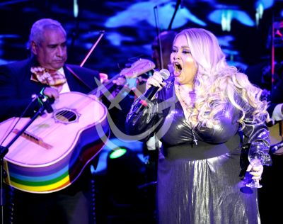 Sheyla con Los Aguilera