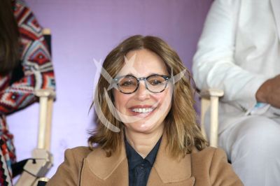 Claudia Ramírez con el Mochaorejas