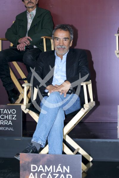 Damián Alcazar con el Mochaorejas