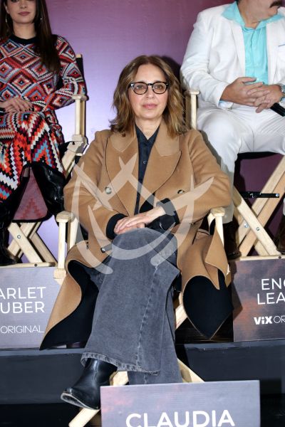 Claudia Ramírez con el Mochaorejas