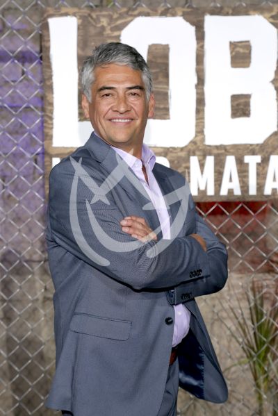 Gabriel Porras con Lobo