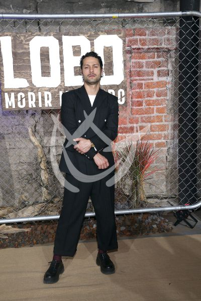 Mariano Palacios con Lobo