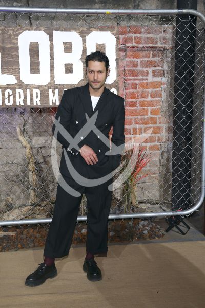 Mariano Palacios con Lobo