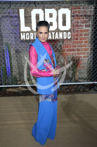 Ofelia Medina con Lobo