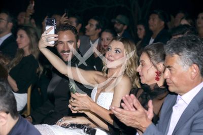 Marjorie de Sousa con Lobo