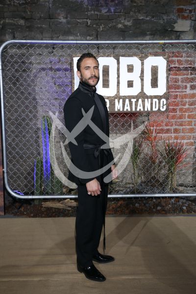 Roberto Romano con Lobo 