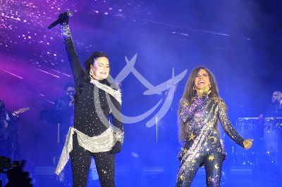 Gloria Trevi y Mary Boquitas se reencuentran