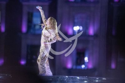 Shakira en el Zócalo Mx