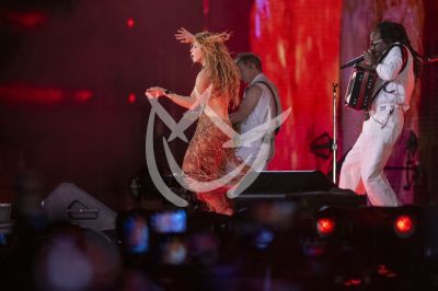 Shakira en el Zócalo Mx