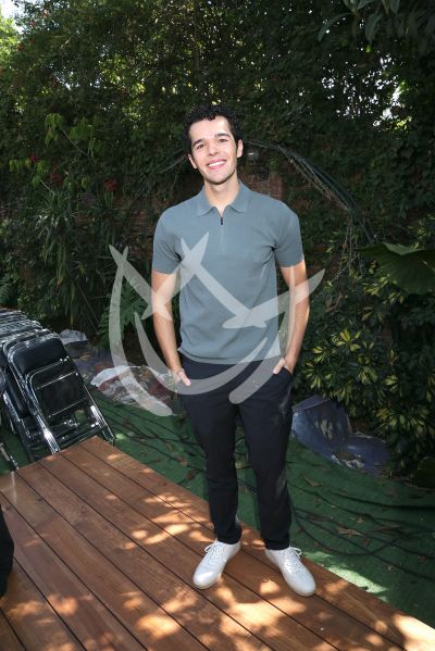 Sebastián Poza y Eduardo Zucchi con Luna