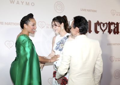 Alicia Keys con Marc y Nadia