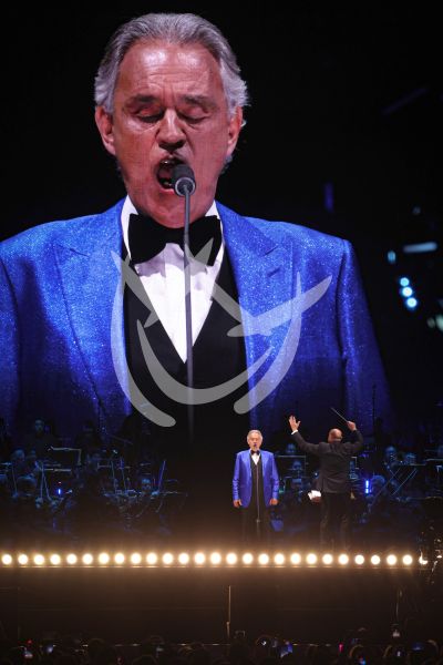 Andrea Bocelli en el Zócalo