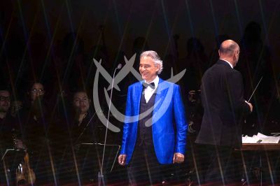 Andrea Bocelli en el Zócalo