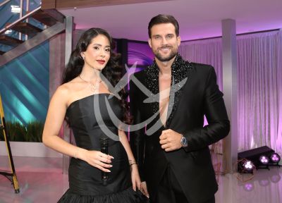 Danna y Clovis con Mujeres Billboard