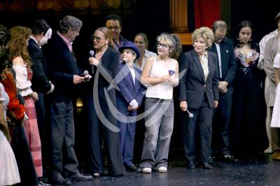 Angélica Vale e hijos con El Fantasma