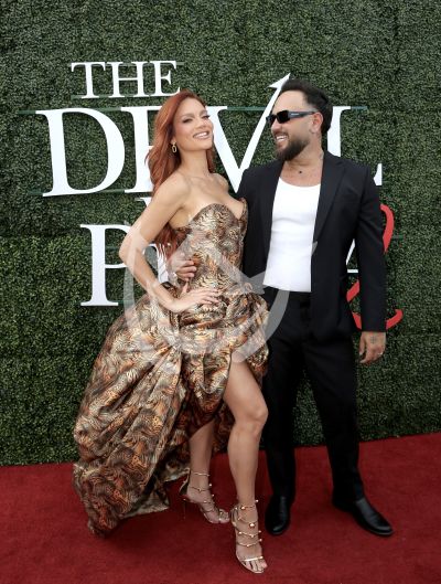 Zuleyka Rivera y DJ Luján con The Devil