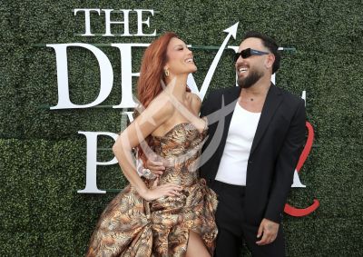 Zuleyka Rivera y DJ Luján con The Devil