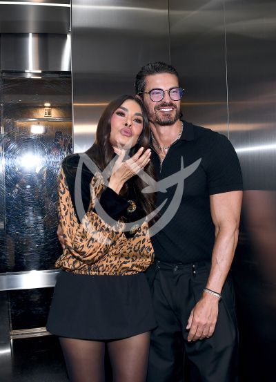 Galilea Montijo y novio al spa