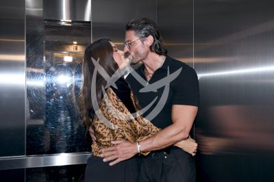 Galilea Montijo y novio al spa