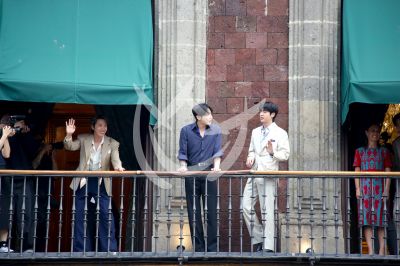 BTS en Palacio Nacional