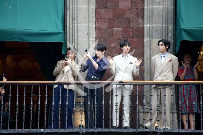 BTS en Palacio Nacional
