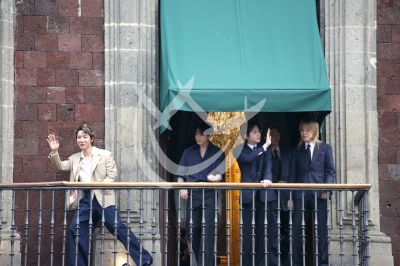 BTS en Palacio Nacional
