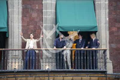 BTS en Palacio Nacional