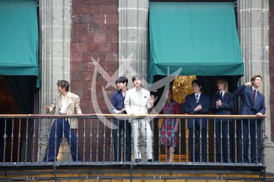 BTS en Palacio Nacional