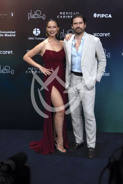 Carolina Miranda y Juan Felipe Samper en los Platino