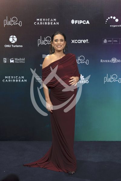 Carolina Ramírez en los Platino