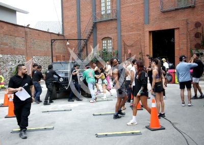En el set de Garra vs Veneno: Guerreros Mundiales 