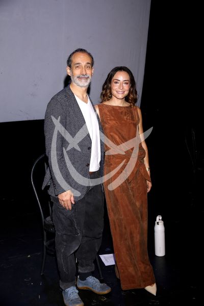 Bruno Bichir y Marimar Vega en Réquiem