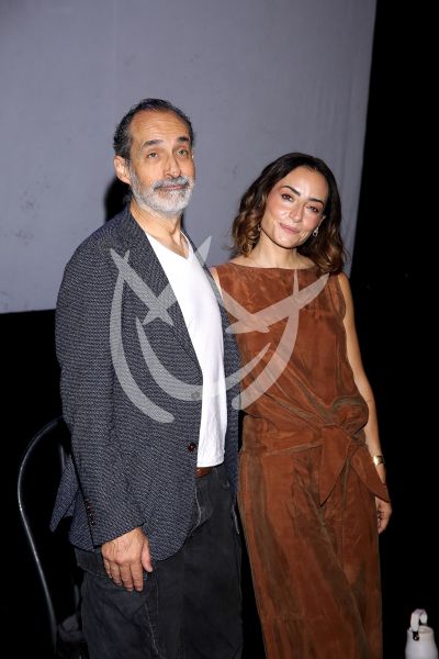 Bruno Bichir y Marimar Vega en Réquiem